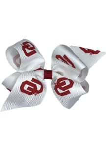 Oklahoma Sooners Junior Bow Kids Hair Barrette