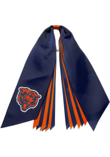 Chicago Bears Glitter Pony Streamer Kids Hair Ribbons