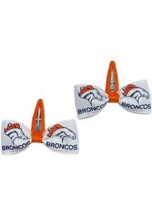 Denver Broncos Clippies Baby Hair Barrette