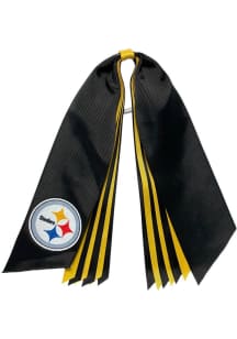 Pittsburgh Steelers Glitter Pony Streamer Kids Hair Ribbons