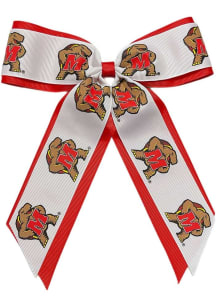 Maryland Terrapins Jumbo Pony Kids Hair Ribbons