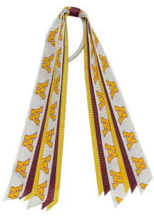 Minnesota Golden Gophers Mini Pony Kids Hair Ribbons