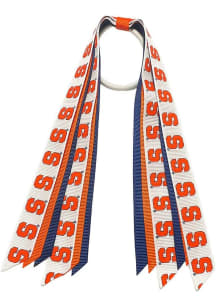 Syracuse Orange Mini Pony Kids Hair Ribbons