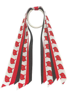 Wisconsin Badgers Mini Pony Kids Hair Ribbons