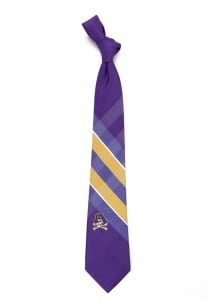 East Carolina Pirates Grid Neck Mens Tie