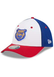 New Era Iowa Cubs Mens White 2026 MiLB Player Replica 39THIRTY M Crown Flex Hat