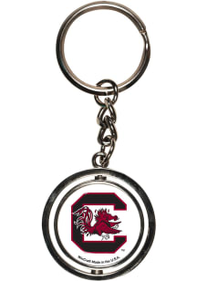 South Carolina Gamecocks Spinner Keychain - Red