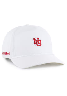47 Nebraska Cornhuskers Micro Patch Hitch Adjustable Hat - White