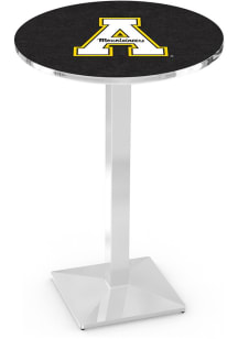 Appalachian State Mountaineers Chrome Square Base Pub Table
