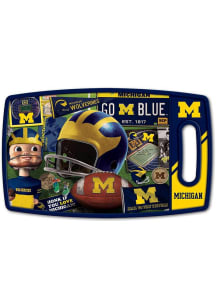 Michigan Wolverines Retro Cutting Board