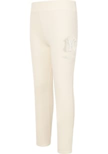 Pro Standard New York Yankees Toddler White Neutral Bottoms Leggings