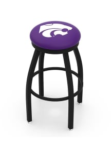 K-State Wildcats Black Pub Stool - Black