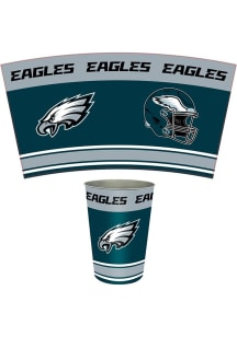 Philadelphia Eagles Logo Stripe Waste Basket