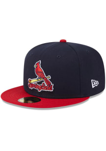 New Era Springfield Cardinals Mens Navy Blue 2026 MiLB AC 59FIFTY Fitted Hat