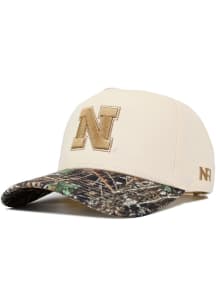 No Rivals Nebraska Cornhuskers Camo Connector Adjustable Hat - Ivory