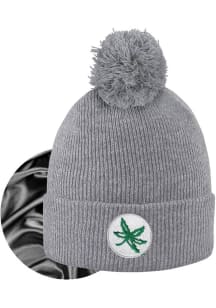 LogoFit Ohio State Buckeyes Grey Monroe Womens Knit Hat