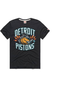 Homage Detroit Pistons Black City Edition 2025 Short Sleeve Fashion T Shirt