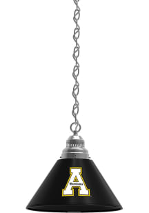 Appalachian State Mountaineers Single Silver Billiard Lamp