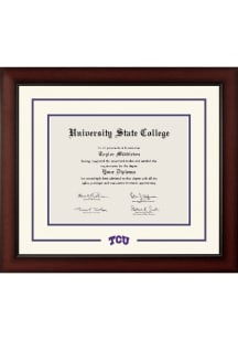 TCU Horned Frogs Dimensions Spirit Paxton Diploma Frame - Purple