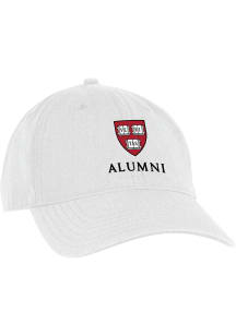 Harvard Crimson Alumni Eco Adjustable Hat - White