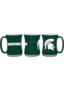Michigan State Spartans 16oz Barista Ceramic Mug - Green