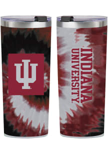 Indiana Hoosiers 24oz Tie Dye Stainless Steel Tumbler - Red