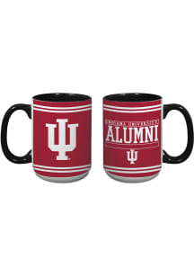 Indiana Hoosiers 15oz Alumni Java Ceramic Mug - Red