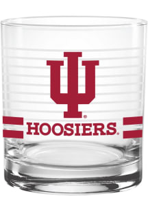 Indiana Hoosiers 14oz Ring Rock Glass - Red