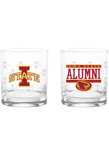 Iowa State Cyclones 14oz Alumni Rock Glass - Red