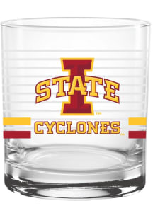Iowa State Cyclones 14oz Ring Rock Glass - Red