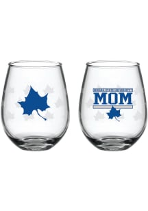 Indiana State Sycamores 15oz Mom Stemless Wine Glass - Red