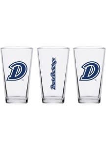 Drake Bulldogs 16oz Core Pint Glass - Blue