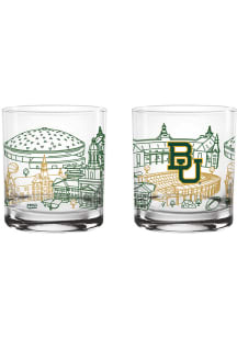 Baylor Bears 14oz Campus Rock Glass - White