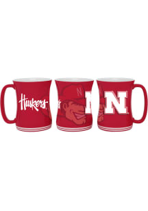 Nebraska Cornhuskers 16oz Barista Ceramic Mug - Red
