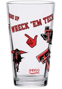 Texas Tech Red Raiders 16oz Medley Pint Glass - Red