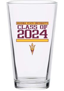 Arizona State Sun Devils 16 oz Class of 2024 Pint Glass - White