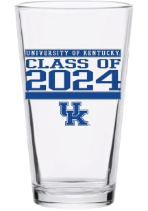 Kentucky Wildcats 16 oz Class of 2024 Pint Glass - White