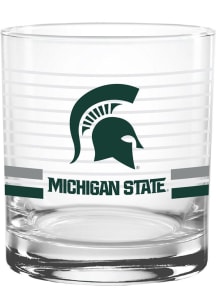 Michigan State Spartans 14oz Ring Rock Glass - Green