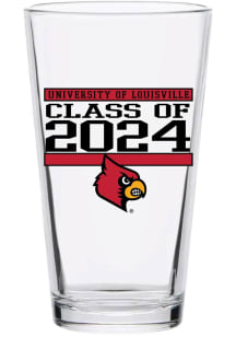 Louisville Cardinals 16 oz Class of 2024 Pint Glass - White
