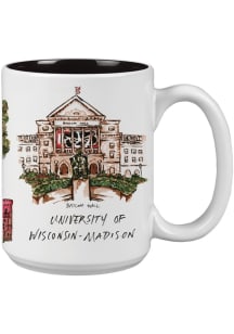 Wisconsin Badgers 15oz University Ceramic Mug - Red