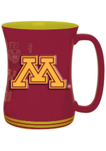 Minnesota Golden Gophers 16oz Barista Ceramic Mug - Maroon