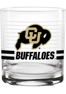 Colorado Buffaloes 14oz Ring Rock Glass - Black