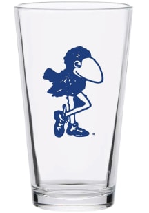 Kansas Jayhawks 16oz Core Vault Pint Glass - White