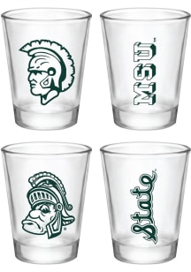 Michigan State Spartans 2oz Core Logo Shot Glass