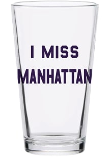 Manhattan 16oz Pint Glass - Purple