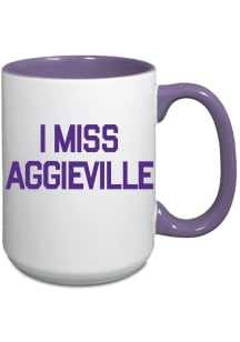 Aggieville I Miss 15oz Ceramic Mug - Purple