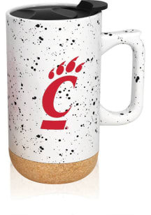 Cincinnati Bearcats 18oz Speckled Ceramic Mug - White