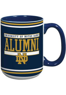 Notre Dame Fighting Irish 15oz Alumni Ceramic Mug - Navy Blue