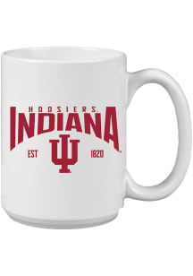 Indiana Hoosiers 15oz Est. Mug Ceramic Mug - Cream