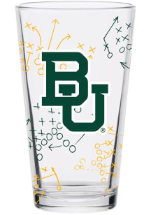 Baylor Bears 16oz Playbook Pint Glass - Green